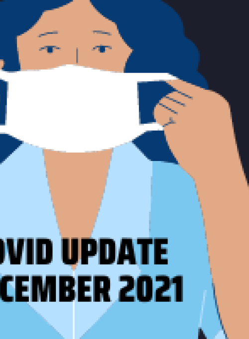 Covid Updates Graphic December 2021